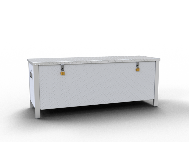 Aluminum transport box