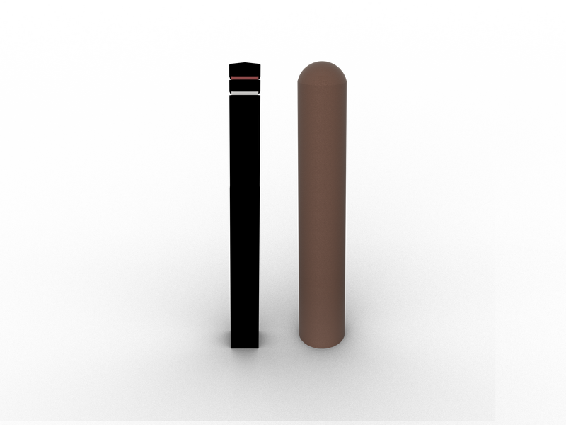 Recycling-material post