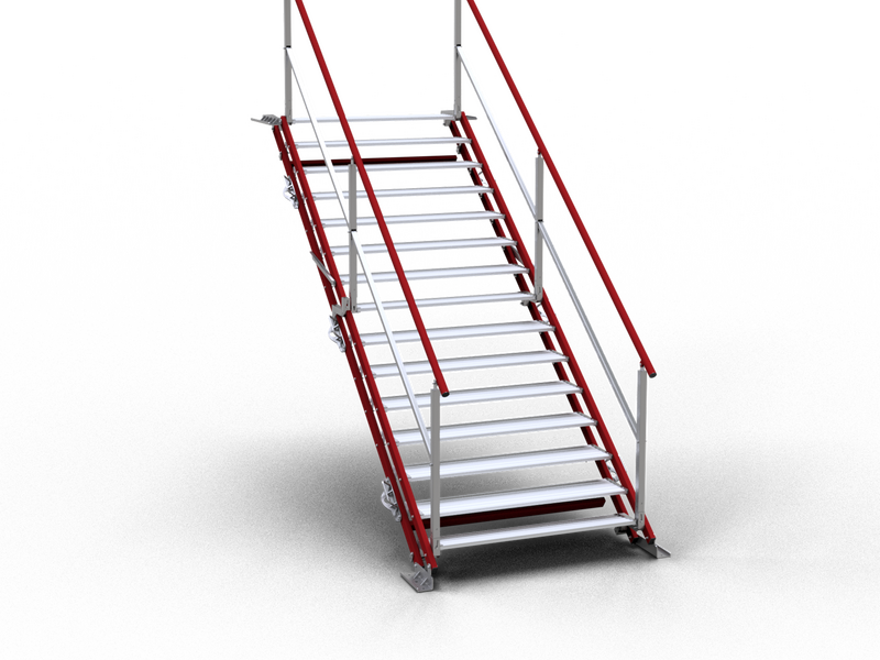 Construction stairs and steps