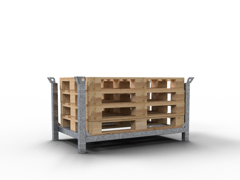 Storage and transport pallet