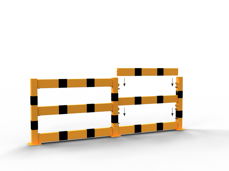 Schutzgeländersystem robust